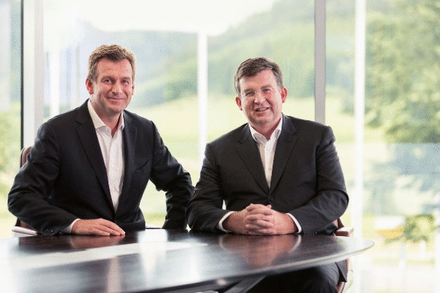 Interstuhl managing partners Helmut and Joachim Link (left to right). (Photo: © Bimos)