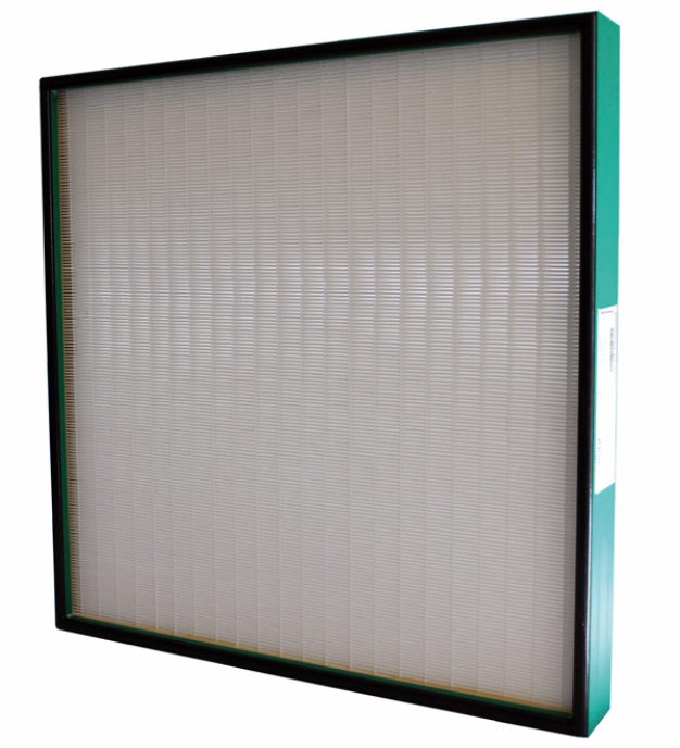 Megalam® Green – Filterklasse H14, U15. HEPA Filter für Reinräume und LAF-Anlagen