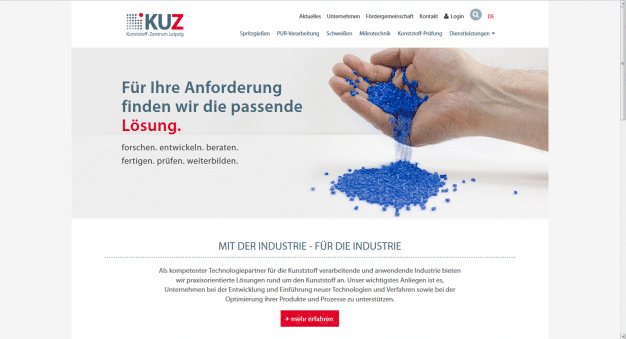 Erfolgreicher Relaunch der KUZ Website.