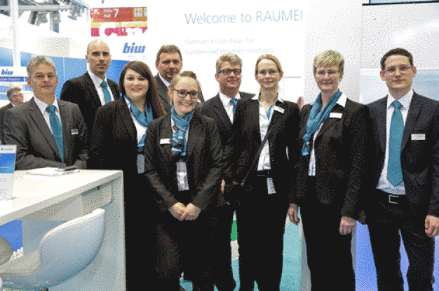 RAUMEDIC Team auf der Medtec in Stuttgart / RAUMEDIC Team at Medtec in Stuttgart