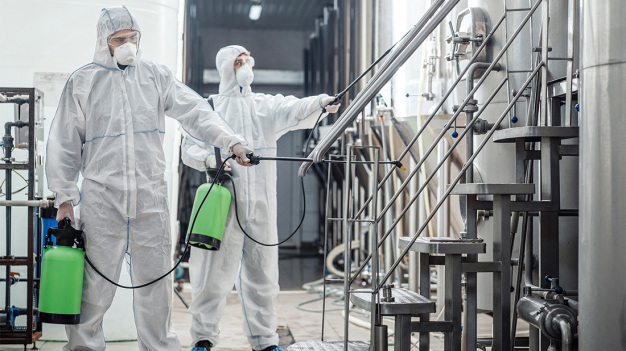Vink Chemicals has received EU-wide approval for grotanol® 3025 as a disinfectant of product type PT 2 for CIP and industrial surfaces. The product can also be used for disinfecting interior surfaces of pipes, tanks, filling equipment, mixers, and other machinery. (Image: Vink Chemicals/Prostock-studio - AdobeStock_1687943824)