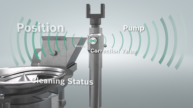 Neue digitale Lösungen tragen zu höchster Präzision und Transparenz im Abfüllprozess bei und eröffnen neue Möglichkeiten für die vorausschauende Wartung. / New digital solutions boost precision and transparency in the filling process, opening new possibilities for predictive maintenance. Neue digitale Lösungen tragen zu höchster Präzision und Transparenz im Abfüllprozess bei und eröffnen neue Möglichkeiten für die vorausschauende Wartung. / New digital solutions boost precision and transparency in the filling process, opening new possibilities for predictive maintenance.