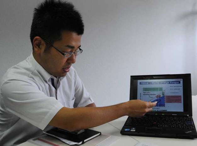 Tadashi-Gion, Sales Representative JSW, August 2013