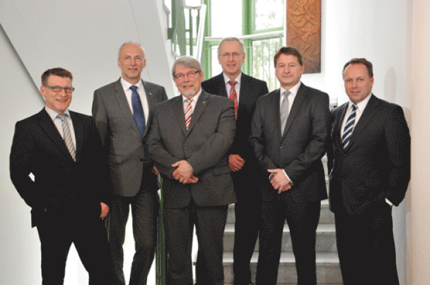 Der Vorstand des VIP3000 v.l.n.r.: Ulrich Fedler, Rino Woyczyk, Winfried Bolz, Ralf Gengenbach, Ingo Sternitzke, Heino Wolkenhauer.