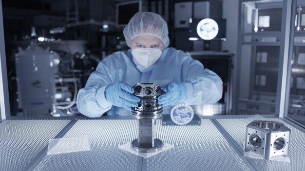Quantentechnologie für den Weltraum hat einen ganz irdischen Nutzen – beispielsweise bei der Entwicklung künftiger Quantensensoren. (Foto: DLR) 