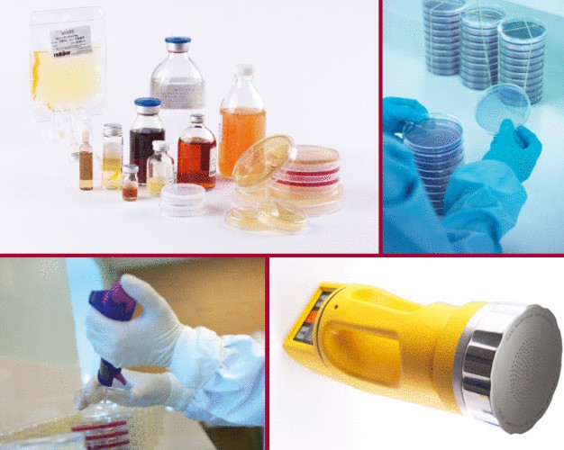 Cherwell Laboratories product range for environmental monitoring and process validation.