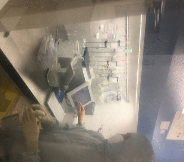 Aseptic compounding at the GOSH Pharmacy Unit