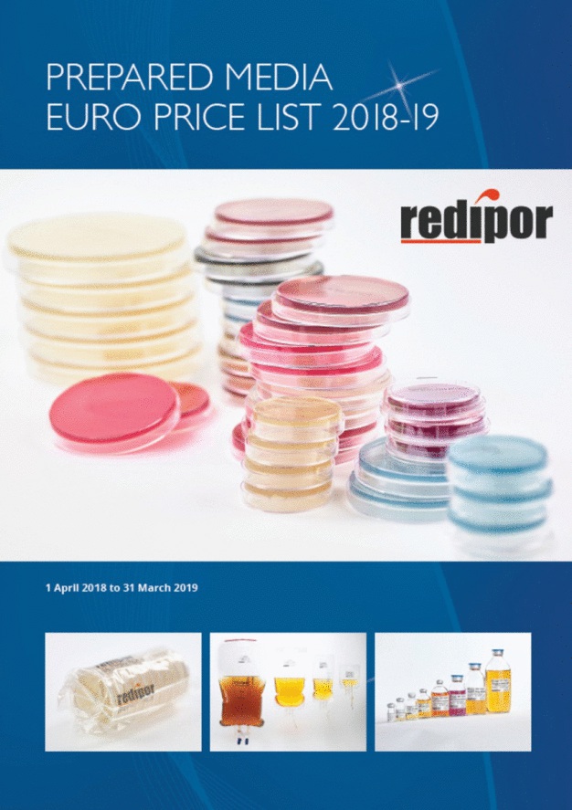 The Redipor® prepared microbiological media range is available in a wide variety of formats.