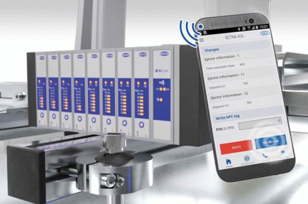 Kompaktterminal SCTMi: Durch den modularen Aufbau können bis zu 16 Einzelejektoren individuell gesteuert und konfiguriert werden. Die Parametrierung erfolgt per App. (Bild: J. Schmalz GmbH)