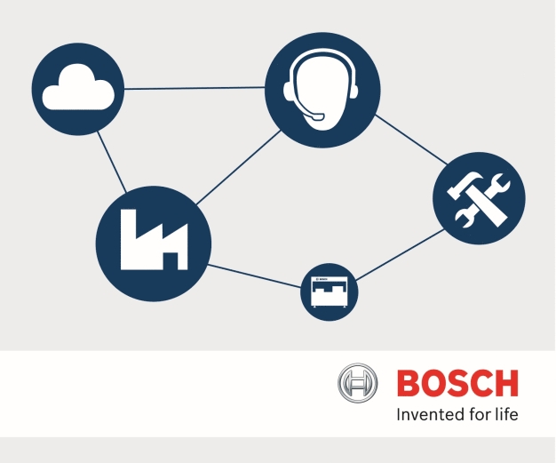 Sichere Datenverbindung für schnellen Service: Bosch Packaging Services hat mit dem neuen Remote Service Portal eine Industrie 4.0-Lösung speziell für den Einsatz in der Verpackungs- und Prozessindustrie entwickelt. / Safe data connection for fast service: With the new Remote Service Portal, Bosch Packaging Services has developed a connected industry solution especially for the packaging and processing industry.