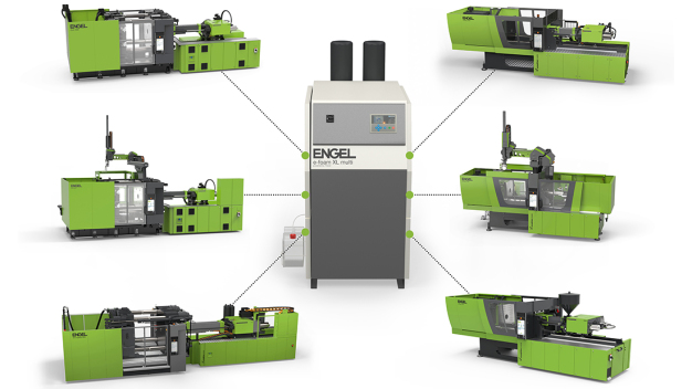 ENGEL e-foam XL multi powered by Trexel steigert deutlich die Wirtschaftlichkeit beim Schaumspritzgießen. (Bild: ENGEL) / ENGEL e-foam XL multi, powered by Trexel, is improving the cost effectiveness of structural foam moulding. (Picture: ENGEL)
