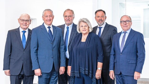 A Wirthwein SE felügyelőbizottsága balról jobbra: Edmund Brenner (a felügyelőbizottság helyettes elnöke), Marcus Wirthwein (a felügyelőbizottság elnöke), Winfried Seitz (a felügyelőbizottság tagja), Ingrid Wirthwein (a felügyelőbizottság tagja), Thomas Klofac (a felügyelőbizottság tagja) és Peter Zúrn (a felügyelőbizottság tagja).