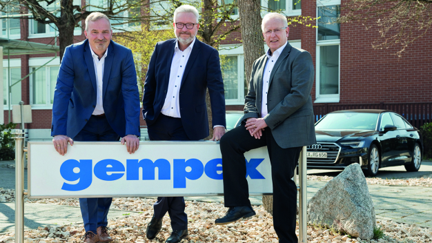 Das Team der Managing Directors der gempex GmbH: (v.l.n.r.) Peter Bappert, Frank Studt, Ralf Gengenbach.