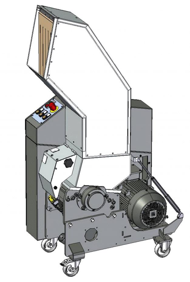 Trichtermühle RotoSchneider RS 2402 - (Bild: Getecha).