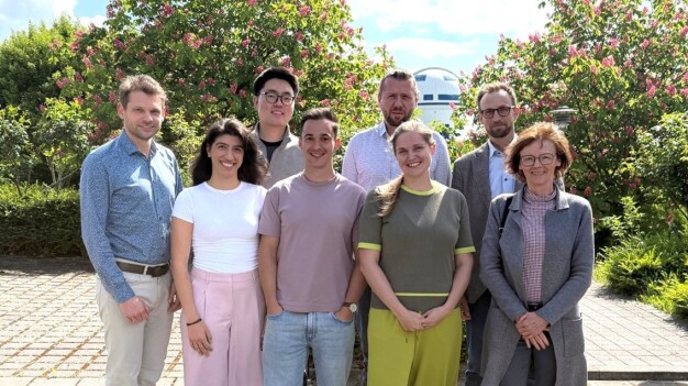 Das Projektteam beim Kick-off-Meeting am Standort Zweibrücken der Hochschule Kaiserslautern. (Copyright: HSKL)