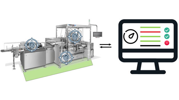 Die Vernetzung von Maschinen bietet Vorteile für die Effizienz und Sicherheit von Produktionsprozessen. (Copyright: Rotzinger) / Interlinking machines offers advantages for the efficiency and safety of production processes. (Copyright: Rotzinger)