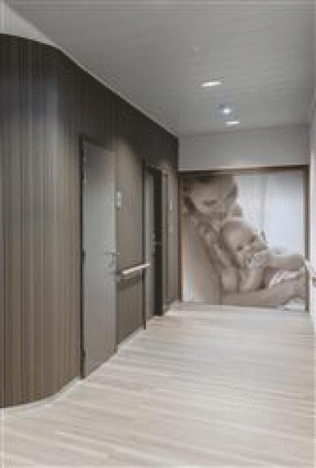 In Kliniken und Pflegeeinrichtungen bietet die antibakterielle Sanitized-Behandlung Vorteile. Das breite Anwendungsspektrum und die Produktbandbreite der „Signature“-Collection bietet viele Möglichkeiten,Meine persönliche Atmosphäre zu schaffen. (Foto: Polyrey)