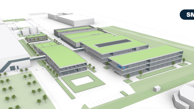 SMC Campus mit rund 32.700 Quadratmetern Gesamtprojektfläche.