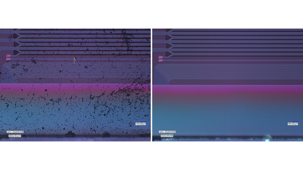 Um die in der Elektronikfertigung teilweise enorm gestiegenen Anforderungen an die technische Sauberkeit prozesssicher zu erfüllen oder auch bereits montierte Komponenten zu reinigen, sind effektive, trockene und reinraumgerechte Reinigungslösungen wie die quattroClean-Schneestrahltechnologie erforderlich. (Bildquelle: acp systems) / Effective, dry and cleanroom-compatible cleaning solutions such as the quattroClean snow jet technology are a must in order to reliably meet the sometimes enormously increased requirements for technical cleanliness in the electronics industry or to clean pre-assembled components. (Photo credit: acp systems)