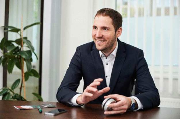 Ákos Dömötör, CEO und Mit-Begründer von OptoForce