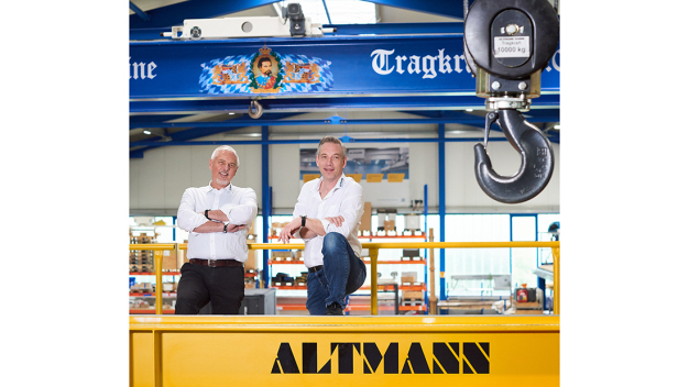 Robert Altmann, Achim Altmann; Geschäftsführer der Altmann GmbH (Foto: Altmann Fördertechnik)
