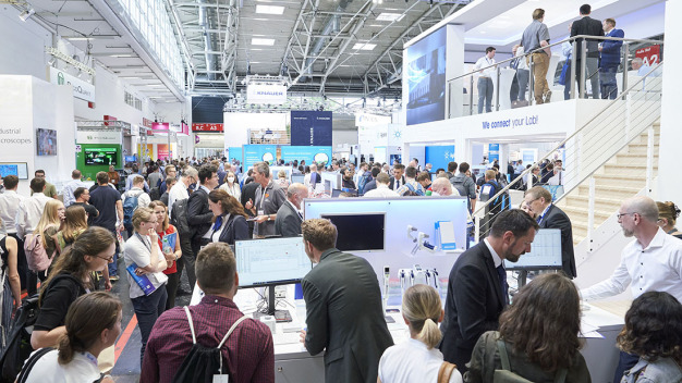 In fünf Messehallen bietet die analytica 2024 wieder einen vollständigen Überblick über die Innovationen der internationalen Laborbranche. / In 5 exhibiton halls, analytica 2024 will once again provide a comprehensive overview of the innovations of the international laboratory industry. 