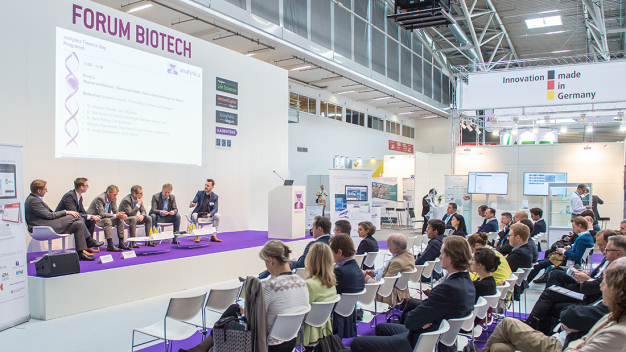 Auf der analytica widmet sich ein Thementag im Rahmen der analytica Finance Days ganz dem Thema Personalisierte Medizin. / At analytica, a themed day as part of the analytica Finance Days will be devoted entirely to the topic of personalized medicine.