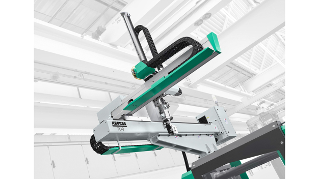 Das Robot-Systems Flexlift ist speziell für den asiatischen Markt entwickelt und wird auch nur dort angeboten. (Foto: ARBURG) / The Flexlift robotic system was specially developed for the Asian market and is also only available there. (Photo: Arburg) Das Robot-Systems Flexlift ist speziell für den asiatischen Markt entwickelt und wird auch nur dort angeboten. (Foto: ARBURG) / The Flexlift robotic system was specially developed for the Asian market and is also only available there. (Photo: Arburg)