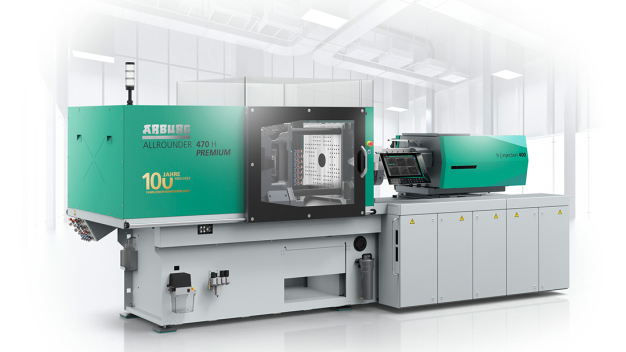 Der neue Allrounder 470 H ist energiesparend, ressourcenschonend, produktionseffizient, bedienfreundlich und zuverlässig. (Foto: ARBURG) / The new Allrounder 470 H saves energy, conserves resources, is production-efficient, user-friendly and reliable. (Photo: Arburg) Der neue Allrounder 470 H ist energiesparend, ressourcenschonend, produktionseffizient, bedienfreundlich und zuverlässig. (Foto: ARBURG) / The new Allrounder 470 H saves energy, conserves resources, is production-efficient, user-friendly and reliable. (Photo: Arburg)