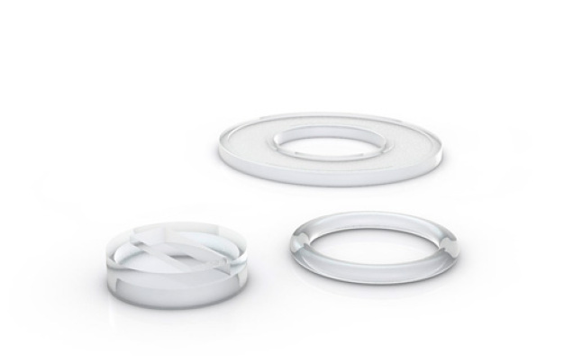 Silicone components manufactured in Trelleborg’s silicone center of excellence.