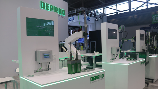 DEPRAG Feed Module mit Tool Changer /DEPRAG Feed Module (DFM) with Tool Changer