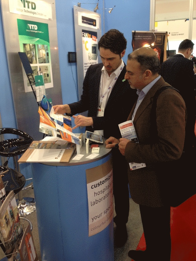 Am 27.01.2015 auf der Messe Am 27.01.2015 auf der Messe