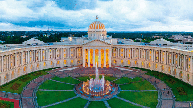 Infosys Global Education Center (GEC) in Mysore Campus, Mysore, India. Photo: Courtesy of Infosys.