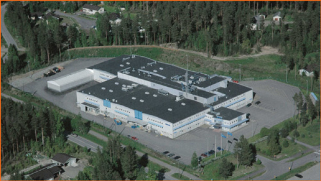 Werk in Kontiolahti, Finnland / The plant in Kontiolahti, Finland