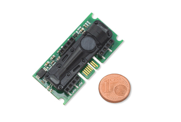 Abbildung 3: EE893 CO2 Sensormodul für OEM-Anwendungen (Foto: E+E Elektronik GmbH) / Figure 3: EE893 CO2 sensor module for OEM applications (Photo: E+E Elektronik GmbH)