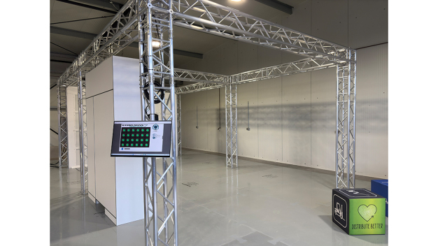 ProTECT, Stand-Alone-Reinraum-System, im Aufbau.