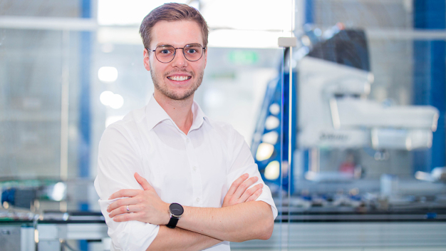 Maximilian Perret, Leiter Produktmanagement und Prozessmanagement bei Schnaithmann in Remshalden.