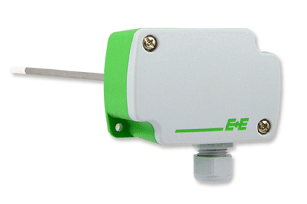 Abbildung 4: EE150 Feuchte & Temperatur Messumformer für den HLK-Bereich (Foto: E+E Elektronik GmbH) / Figure 4: EE150 humidity & temperature transmitter for the HVAC sector (Photo: E+E Elektronik GmbH)