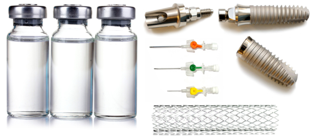 Bild 9: Spektrum unterschiedlicher Medizintechnikprodukte