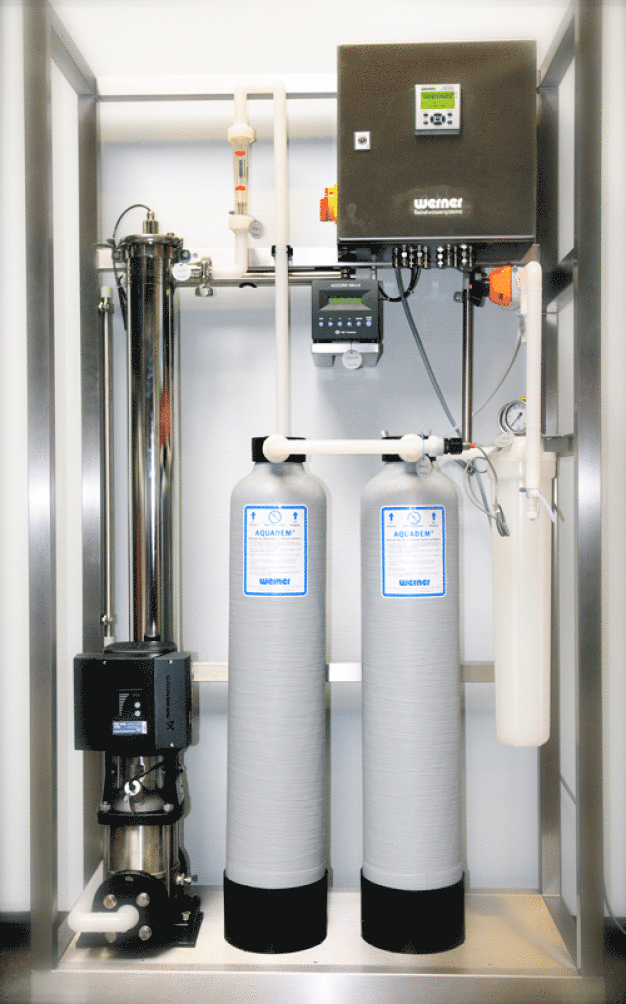 Werner Reinstwassersystem SuperAquadem ®SA 20 ©Werner GmbH 2015