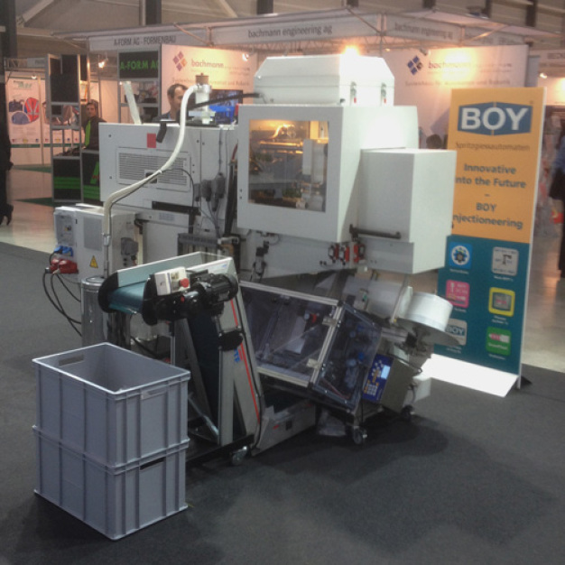 BOY 35 E auf der Swiss Plastics / BOY 35 E at Swiss Plastics