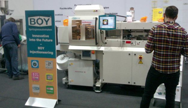 BOY 35 E auf der Swiss Plastics / BOY 35 E at Swiss Plastics