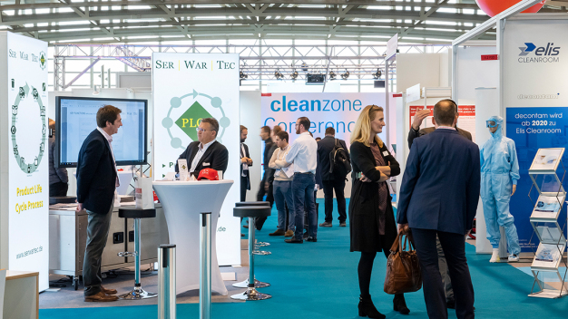 Die Branche freut sich auf die Begegnung zur Cleanzone 2022 (Quelle: Messe Frankfurt/Petra Welzel) / The industry looks forward to meeting at Cleanzone 2022 (Source: Messe Frankfurt/Petra Welzel)