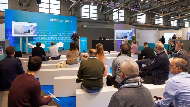 Die Cleanzone Conference greift aktuelle Branchentrends auf. (Quelle: Messe Frankfurt Exhibition GmbH) / The Cleanzone Conference addresses current industry trends. (Source: Messe Frankfurt)