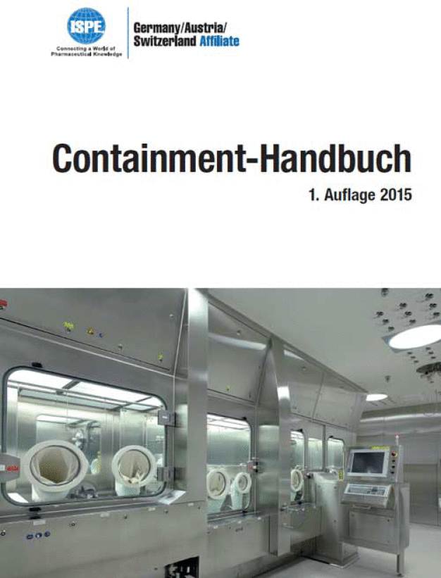 Das Containment-Handbuch in deutscher Sprache hat inzwischen mehr als 500 Interessenten gefunden.
Es wird nun in englisch international als ISPE Guide in den Katalog aufgenommen.