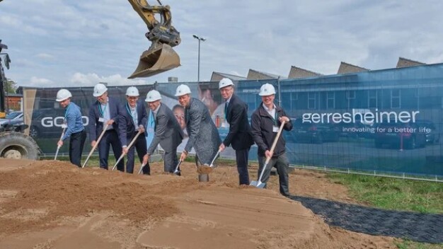 Am 30. September 2025 fand der offizielle Spatenstich für den Ausbau des Gerresheimer Produktionsstandortes in Wertheim statt. / On September 30, 2025, the official groundbreaking ceremony for the expansion of the Gerresheimer production site in Wertheim, Germany took place.