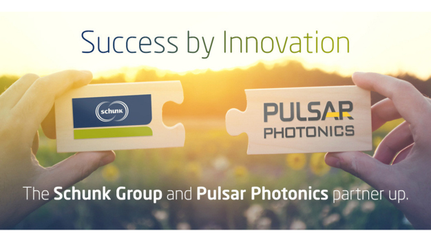 Über eine Mehrheitsbeteiligung an Pulsar Photonics steigt Schunk in die Lasertechnologie ein. / Schunk enters laser technology through a majority stake in Pulsar Photonics.