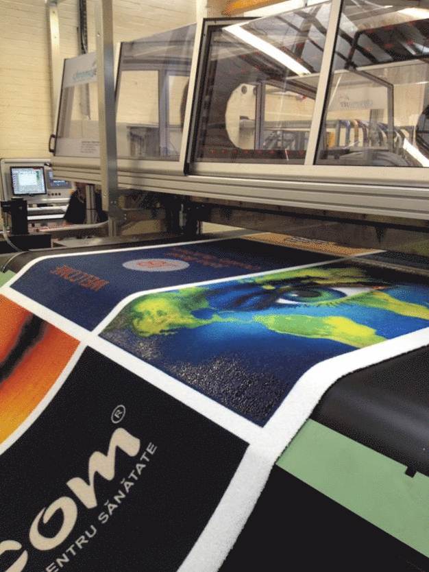 Druck von Logomatten Druck von Logomatten