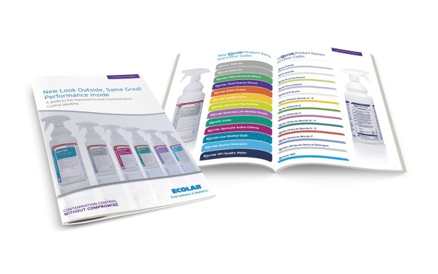 Ecolab Contamination Control has updated labels and documentation for its entire fluid product range to meet changes to industry regulations which came into force on 1 June 2015.