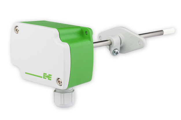 Kompakter Feuchte & Temperatur Messumformer für die HLK- und Gebäudetechnik von E+E Elektronik. (Foto: E+E Elektronik GmbH) / Compact humidity & temperature transmitter for HVAC and building technology from E+E Elektronik. (Photo: E+E Elektronik GmbH) Kompakter Feuchte & Temperatur Messumformer für die HLK- und Gebäudetechnik von E+E Elektronik. (Foto: E+E Elektronik GmbH) / Compact humidity & temperature transmitter for HVAC and building technology from E+E Elektronik. (Photo: E+E Elektronik GmbH)